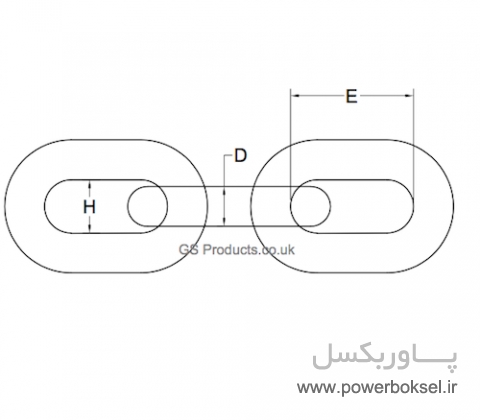 زنجیر فولادی گرید 80 BN-EN 818